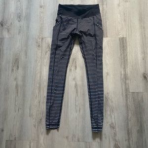 Striped lululemon leggings